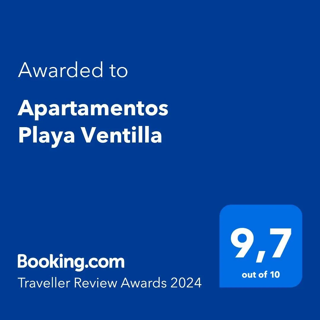 Apartamentos Playa Ventilla Aguadulce